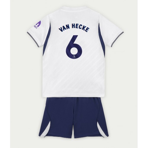 Dres Tottenham Hotspur Jan Paul van Hecke #6 Domaci za djecu 2026-27 Kratak Rukav (+ kratke hlače)